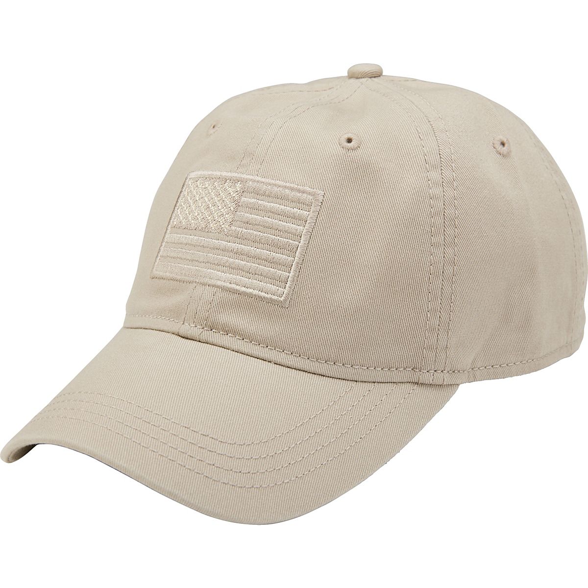 Academy Sports + Outdoors Men's Tonal American Flag Solid Twill