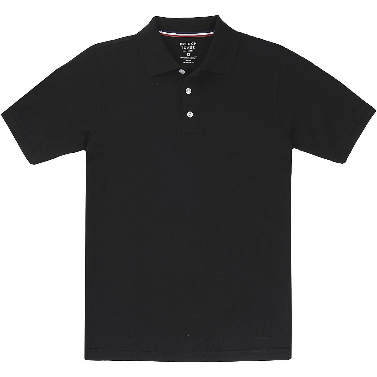 French Toast Boys' Short Sleeve Pique Polo Shirt Academy