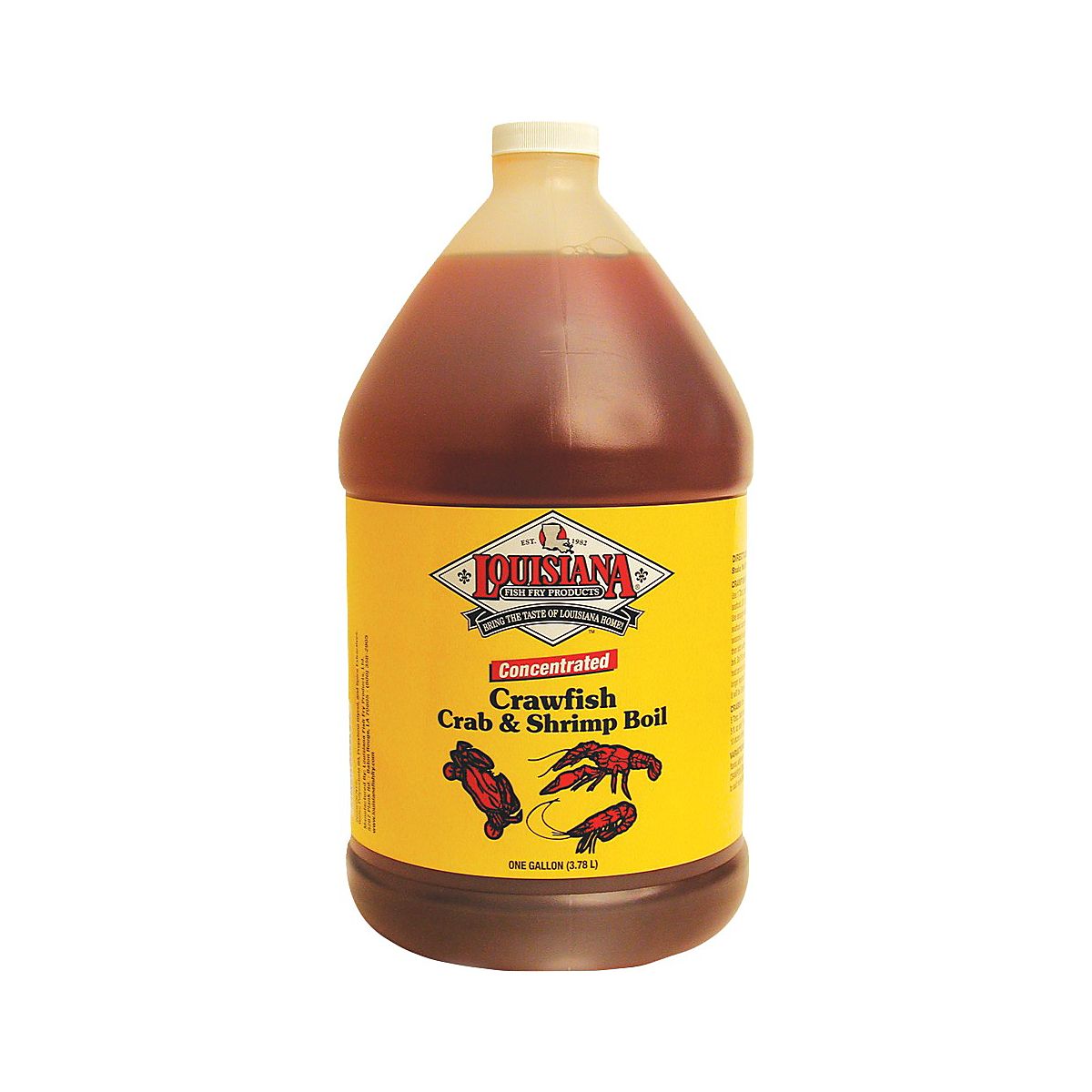 Louisiana Fish Fry Products Crawfish, Crab and Shrimp Boil Liquid