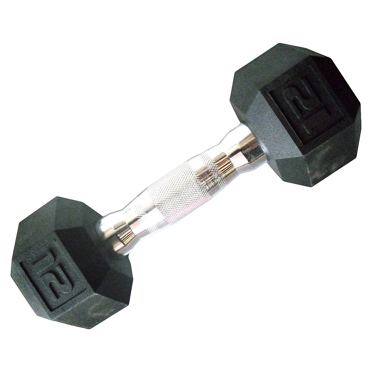 CAP Barbell 12 lb. Coated Hex Dumbbell Academy