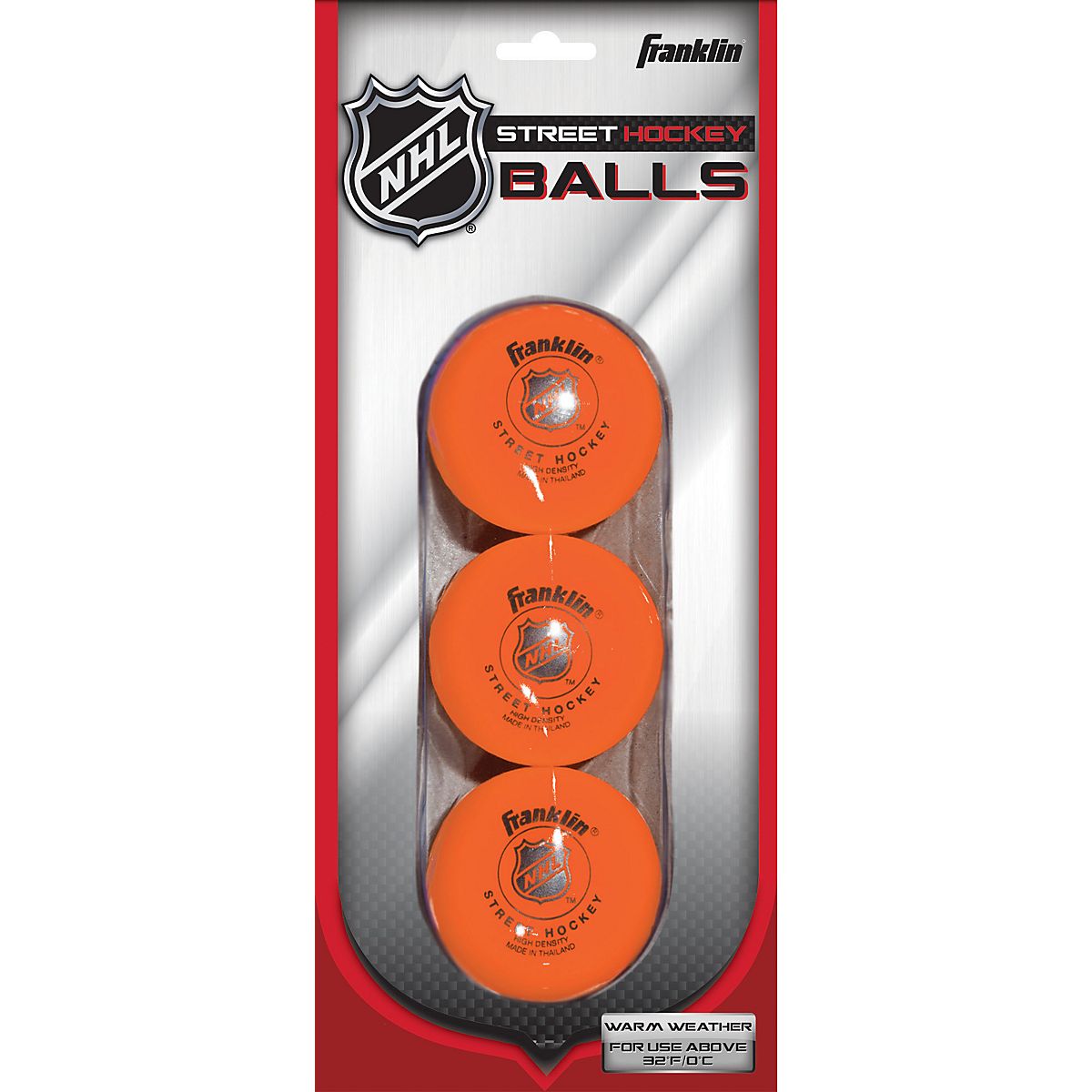 Franklin HighDensity Street Hockey Balls 3Pack Academy