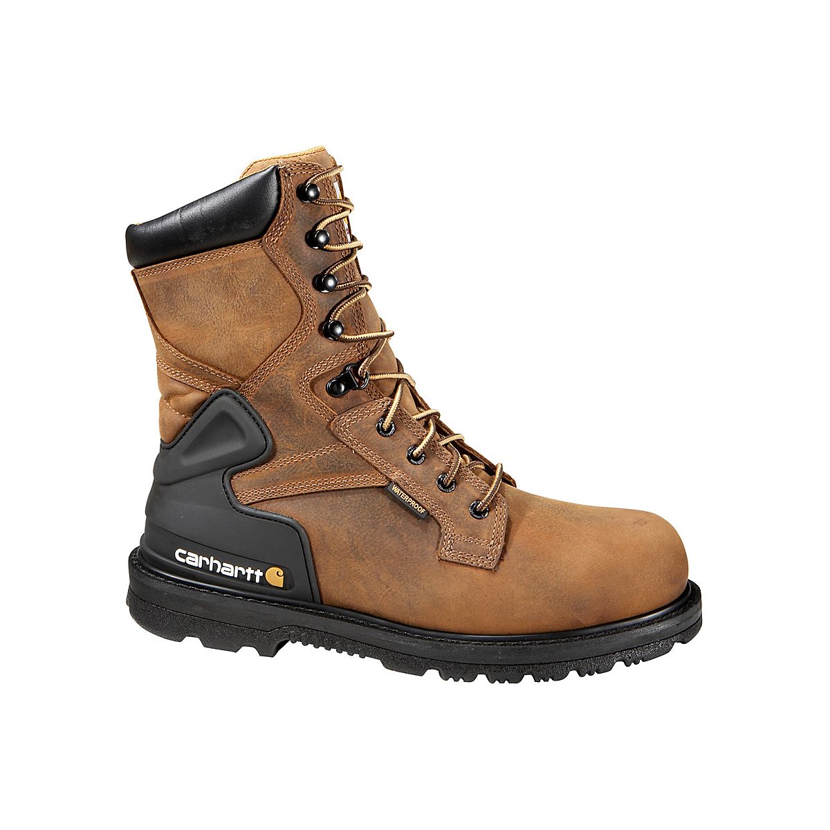 Carhartt Men's 8 in EH Steel Toe Lace Up Work Boots | Academy