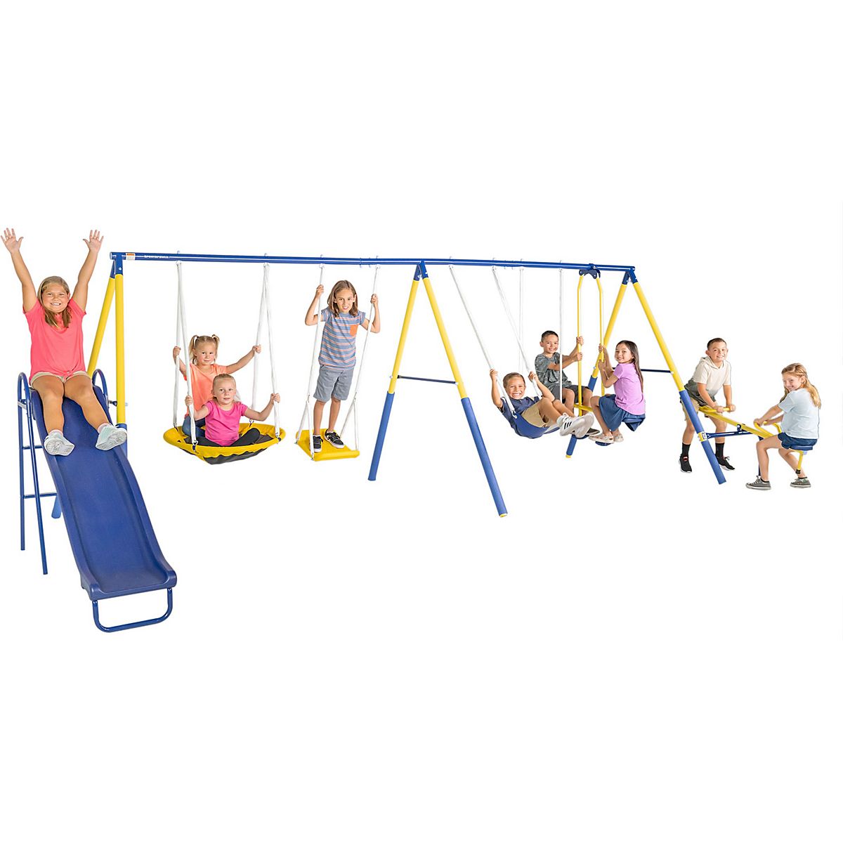 Sportspower Super 10 Me and My Toddler Swing Set Academy