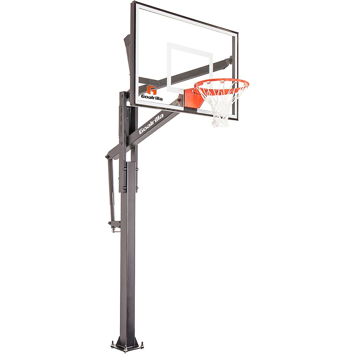 Goalrilla FT Series 54 in Inground Tempered Glass Basketball Hoop | Academy