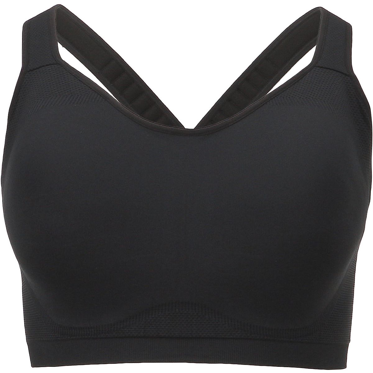 BCG Women's Mid Impact Racer Plus Size Sports Bra