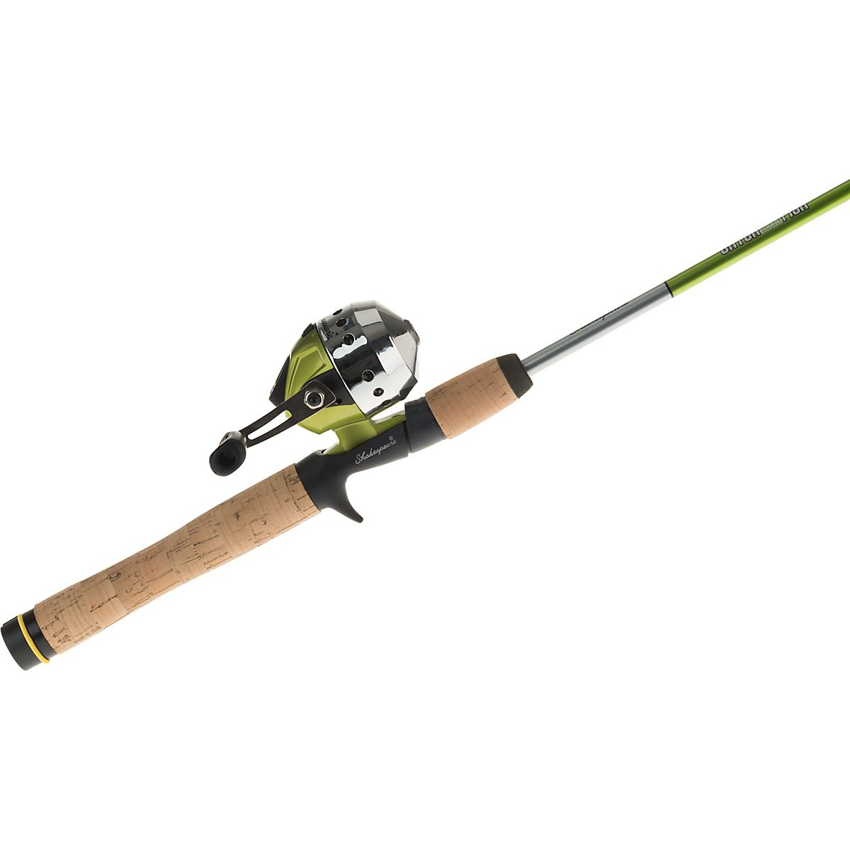 Wakeman Kettle Series Youth Fishing Rod and Reel Combo (Green) 