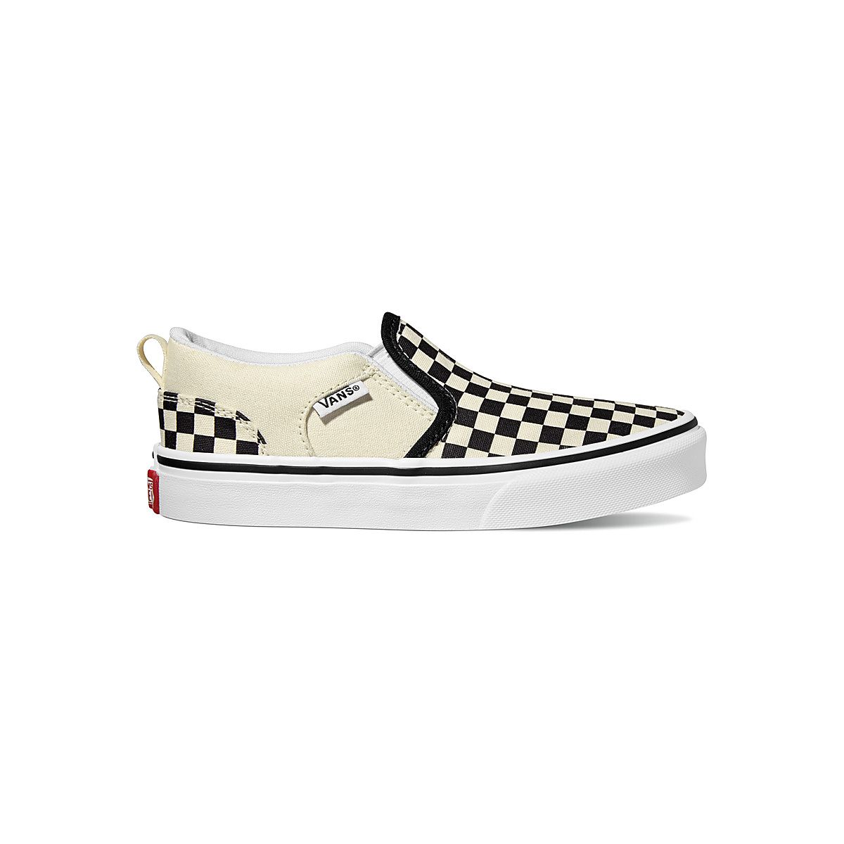 Vans Kids' Grade School Asher Slip-On Shoes | Academy