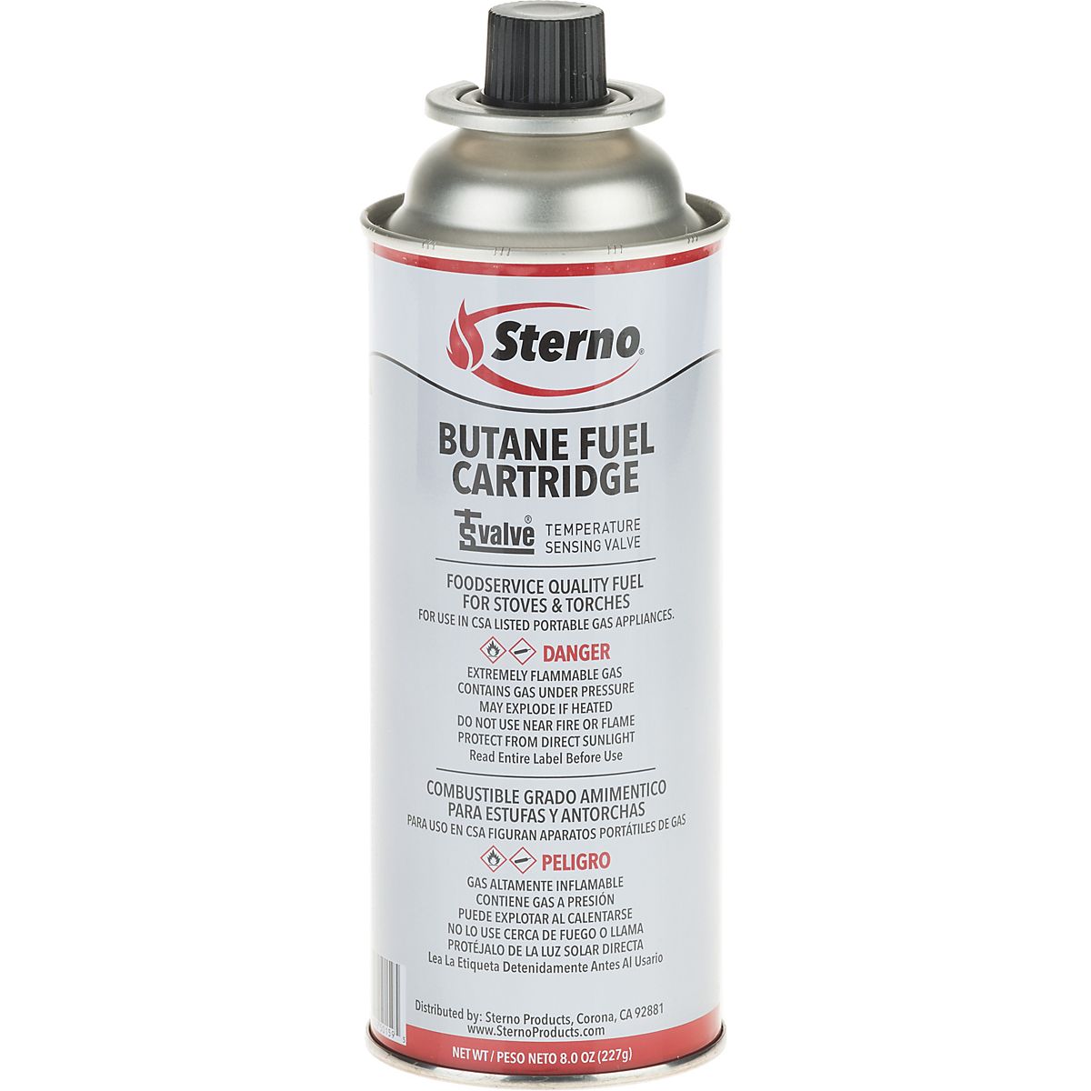 Sterno 8 oz Butane Fuel Cartridge Academy