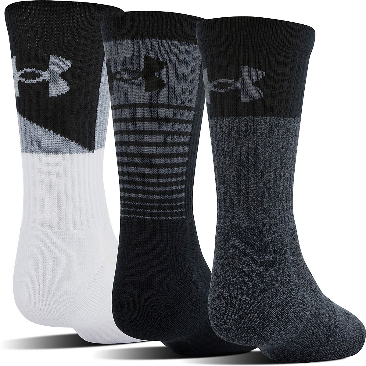 Under Armour Phenom Crew Training Socks 3 Pack