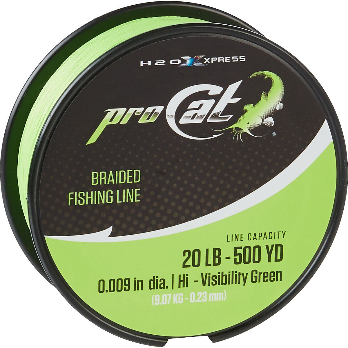 Pro Cat 500 yards Braided Fishing Line Academy