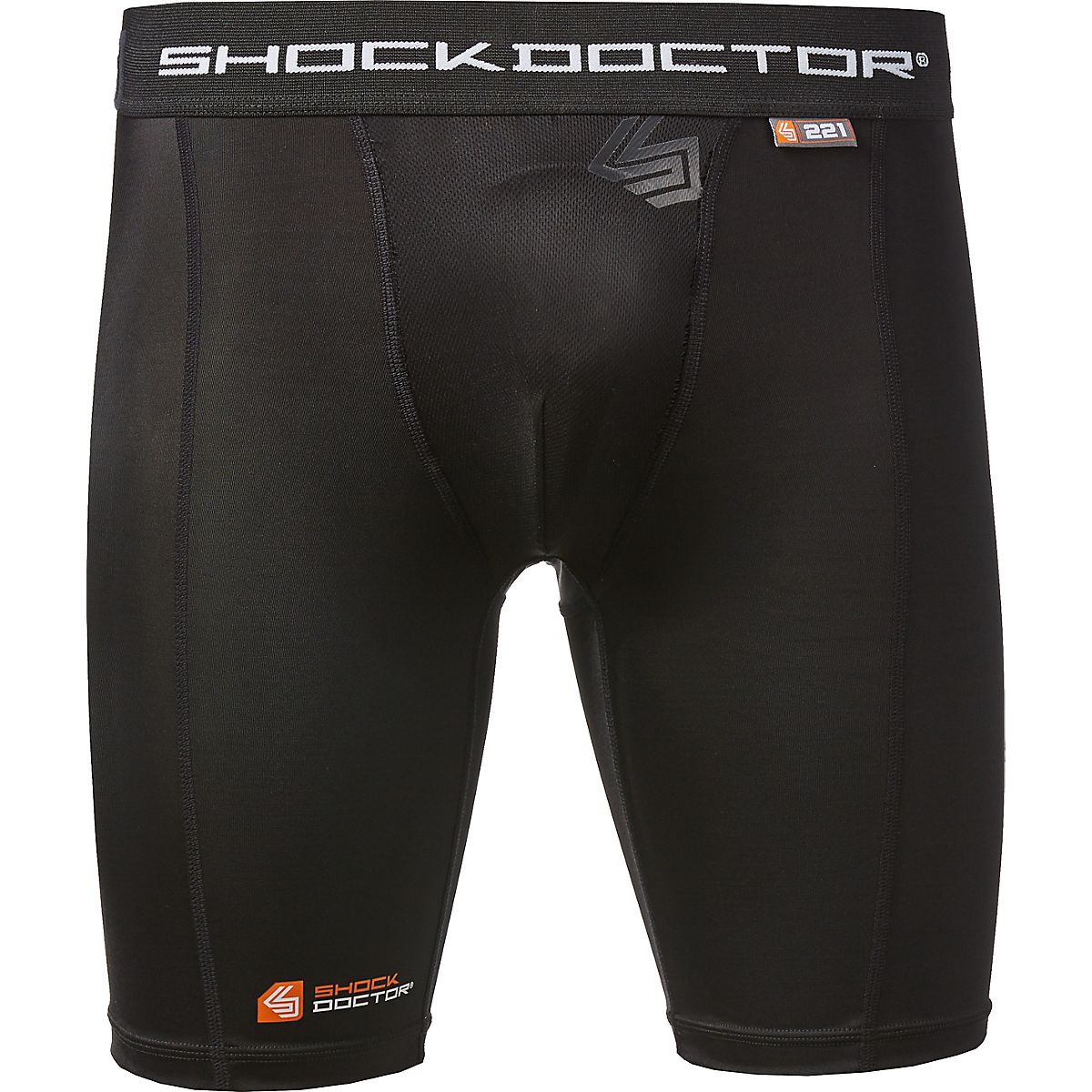 Shock Doctor Youth's Core Compression Shorts with Bio-Flex Cup