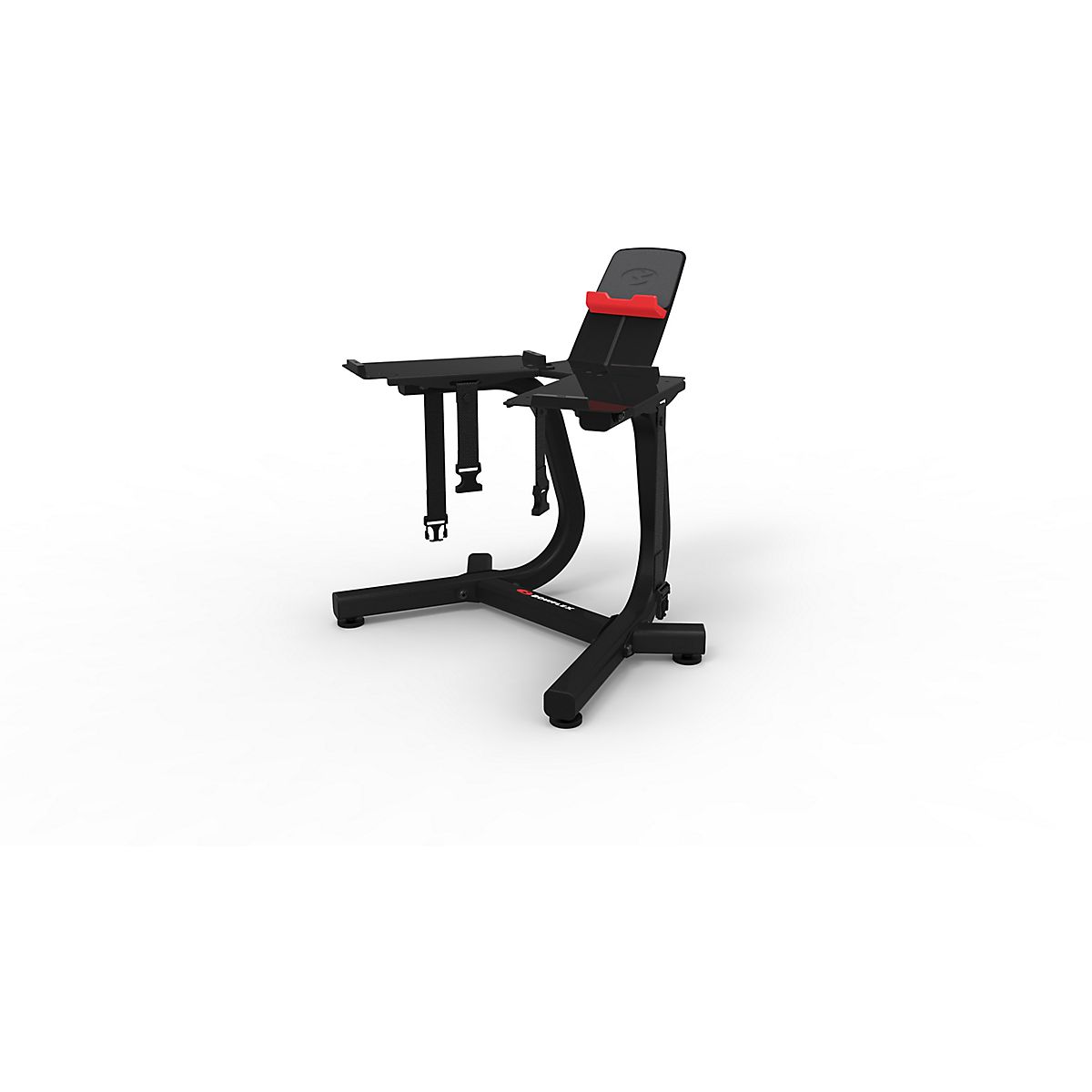 Bowflex SelectTech Dumbbell Stand with Media Rack Academy