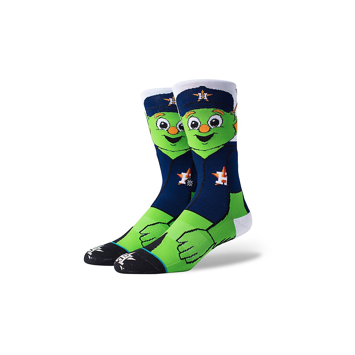 Stance Boys' Houston Astros Orbit Crew Socks Academy
