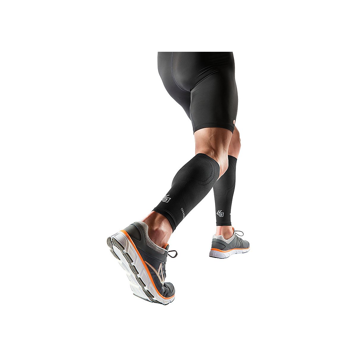 Shock Doctor Adults' Elite SVR Compression Recovery Calf Sleeves 2Pack
