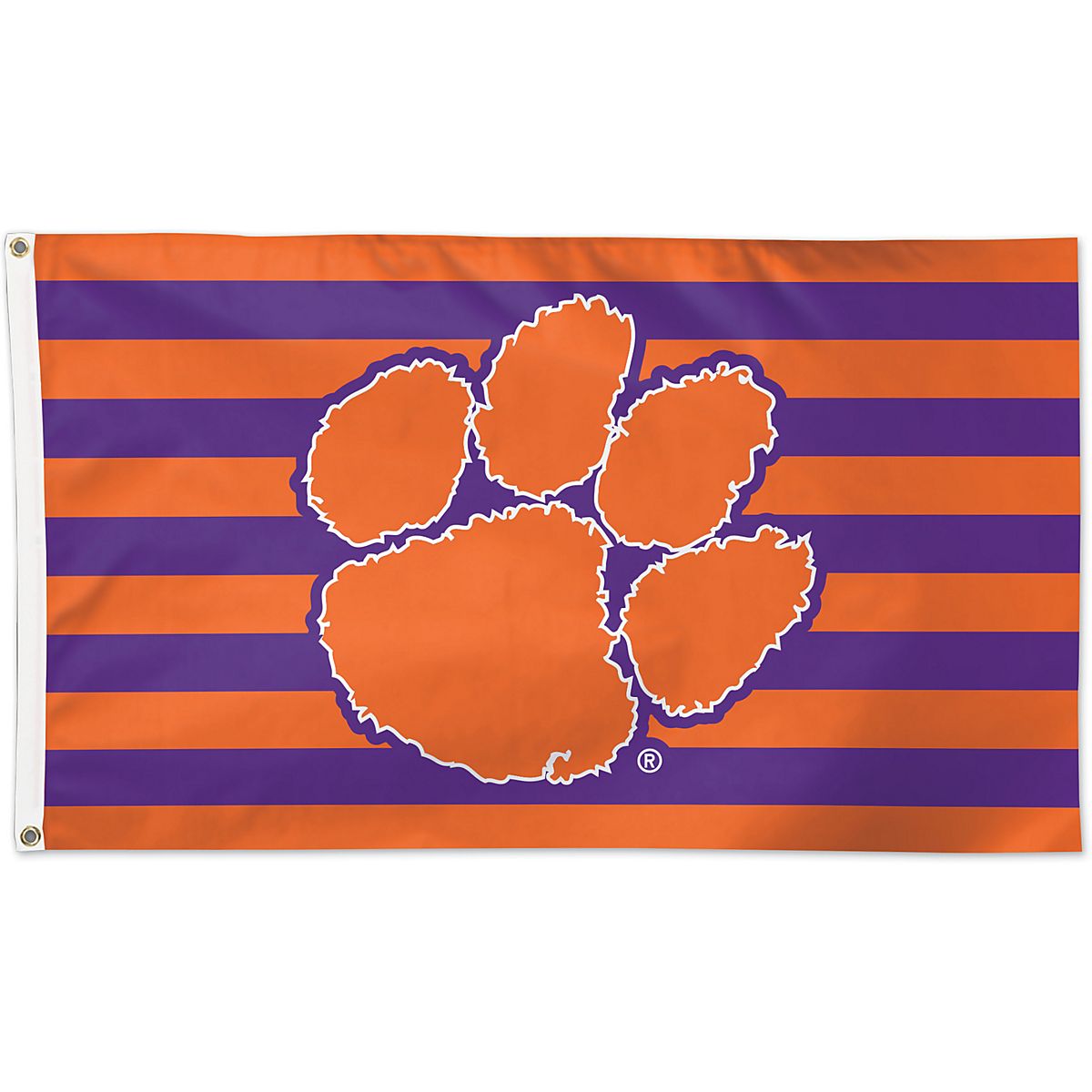 WinCraft Clemson Tigers Stars and Stripes Deluxe Flag | Academy