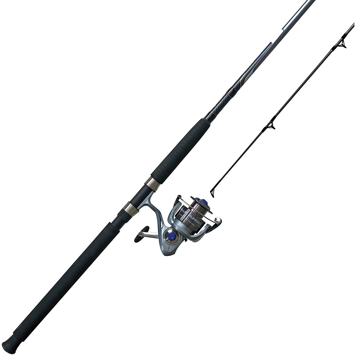 Quantum Blue Runner 12 ft MH Saltwater Spinning Rod and Reel Combo | Academy