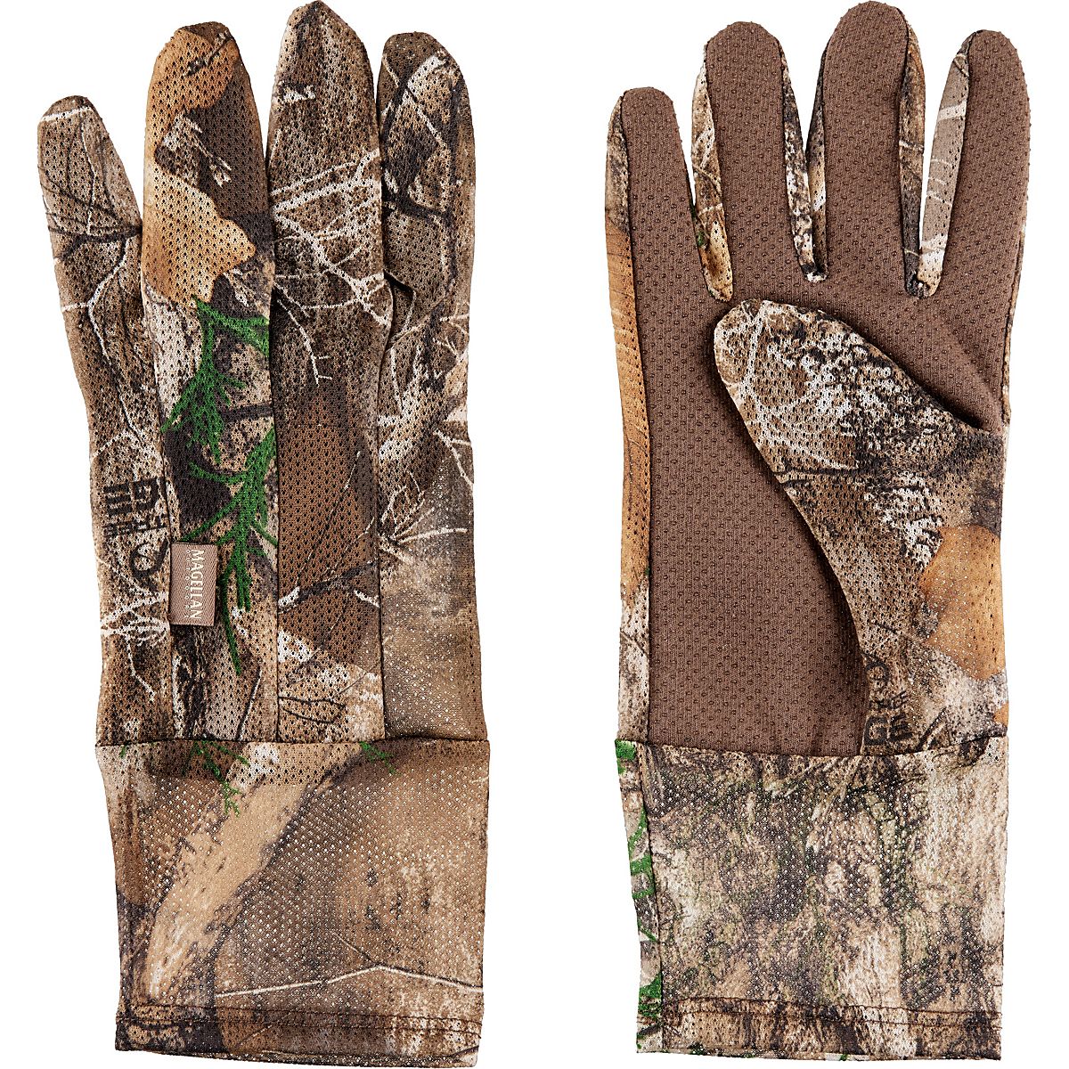 Magellan Outdoors Men's Camo Mesh Hunting Gloves Academy