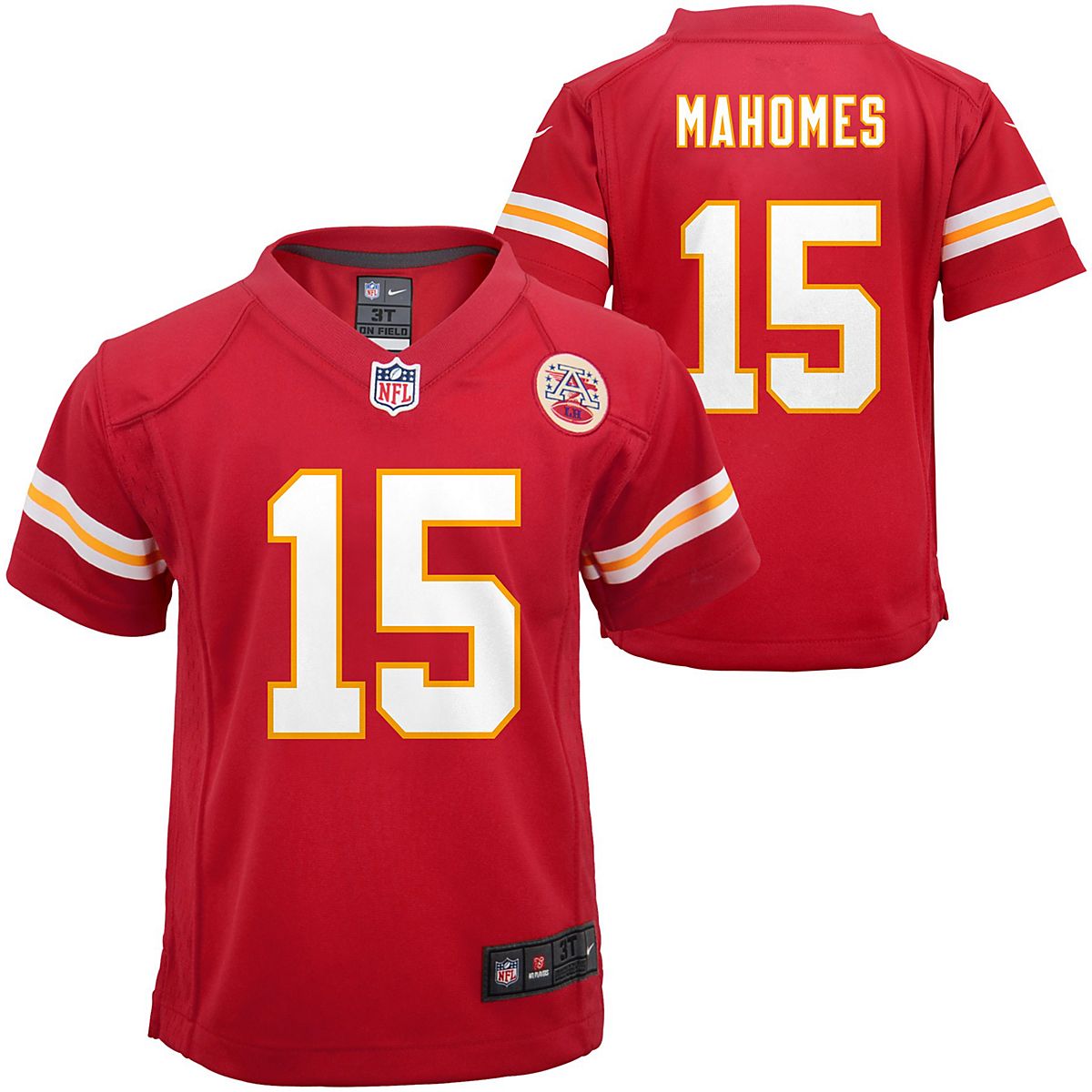 Patrick Mahomes Kansas City Chiefs Nike Girls Youth Game Jersey - Red