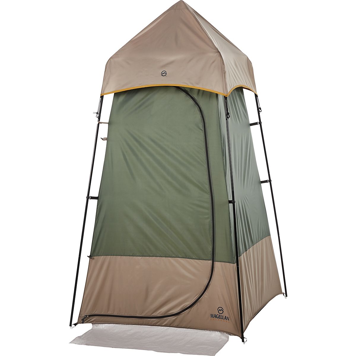 Camping utility outlet tent