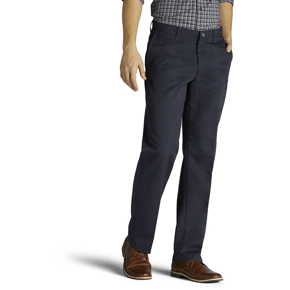 Lee Men's Total Freedom Relaxed Fit Tapered Leg Pants Academy