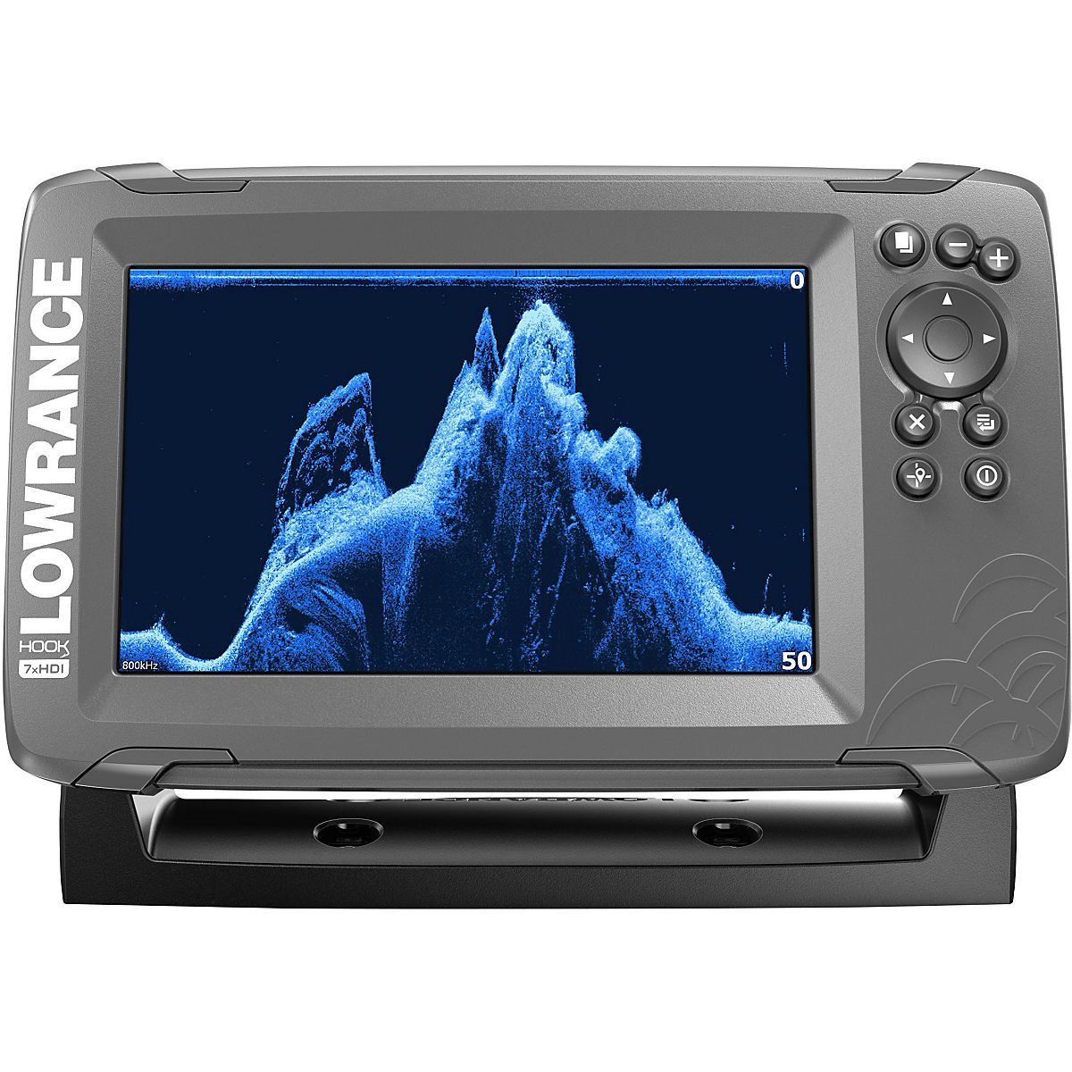 Lowrance HOOK27x SplitShot Fishfinder/GPS Combo Academy