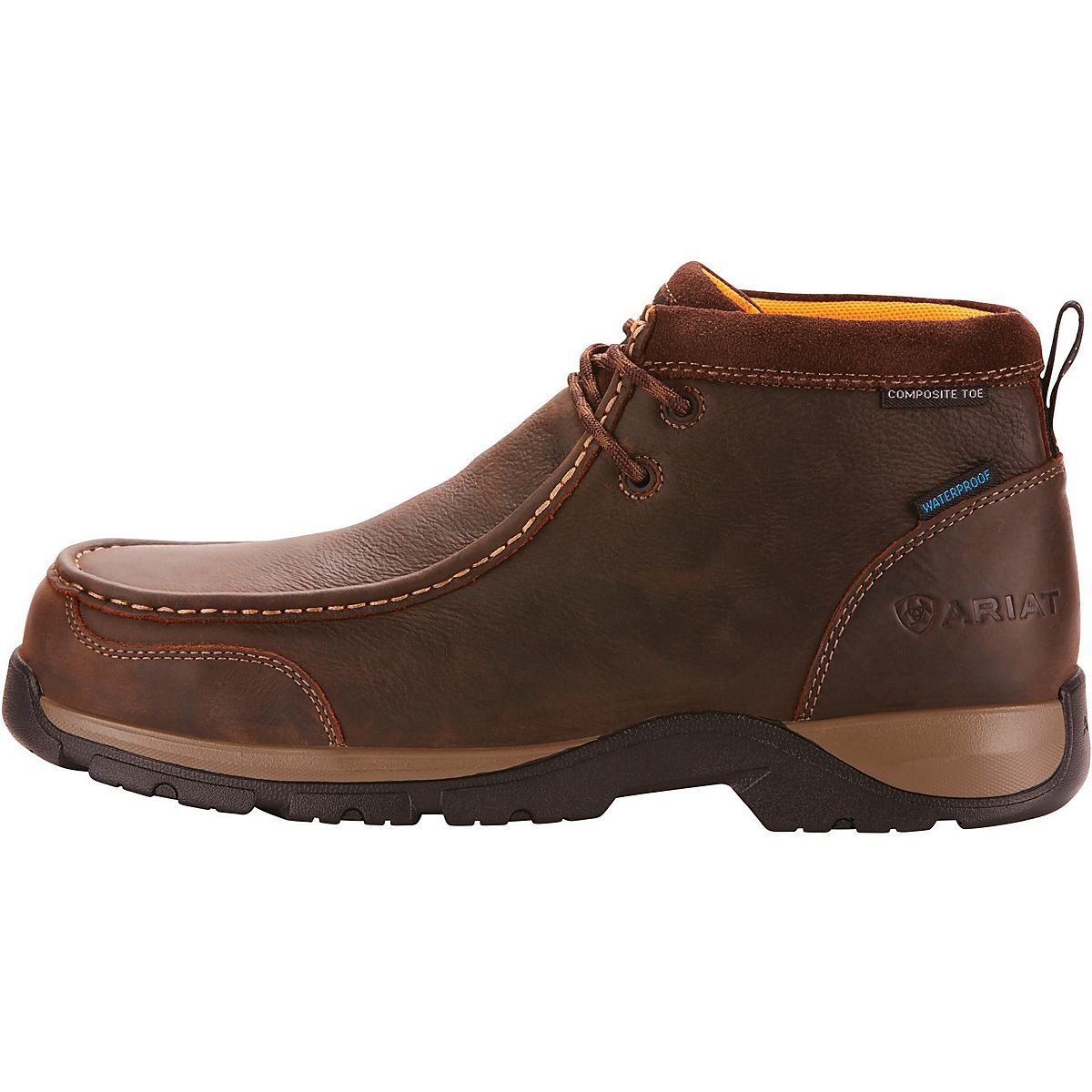 Ariat Men's Edge LTE Moc H2O Composite Toe Lace Up Work Shoes Academy