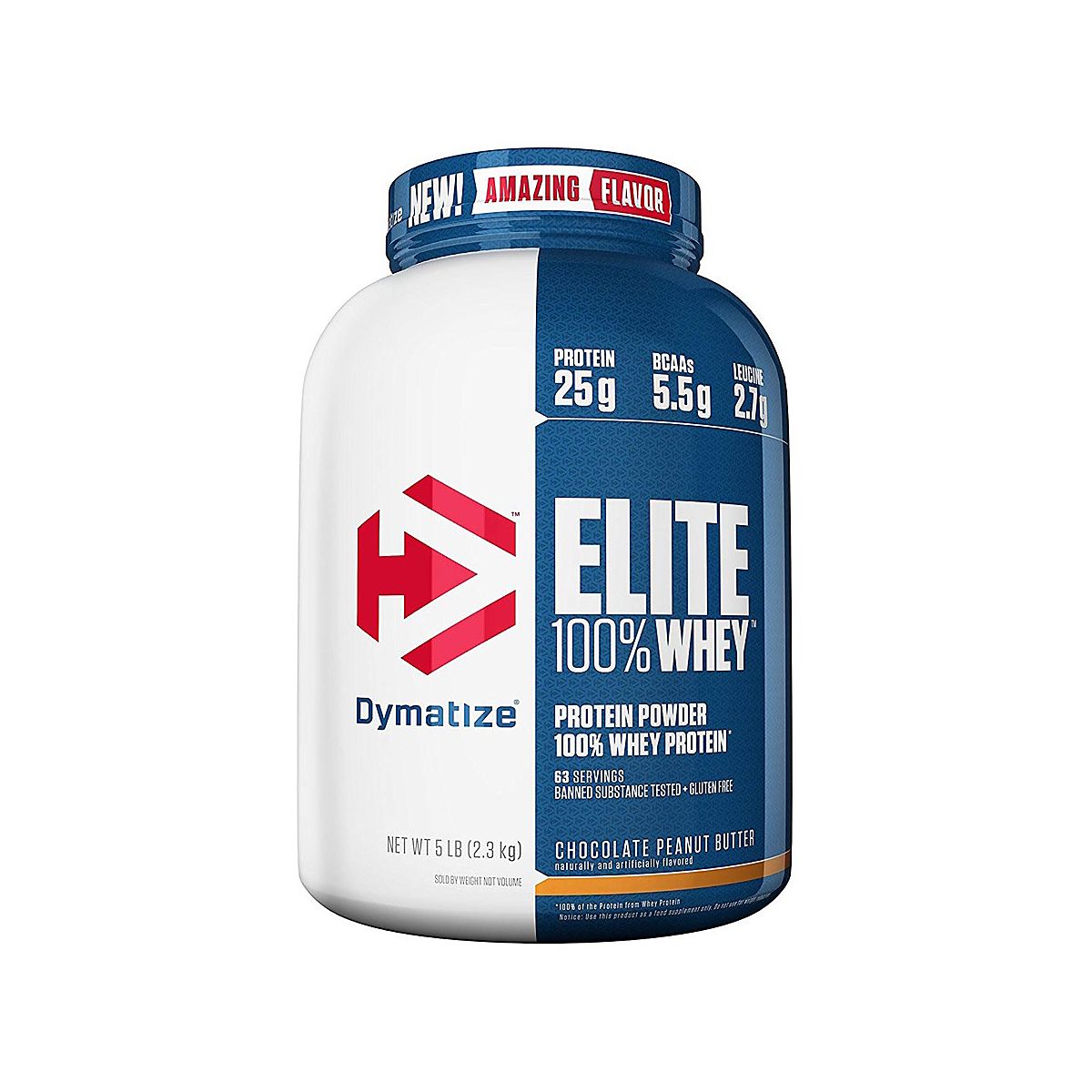 Dymatize Elite 100 Percent Whey Protein Powder Academy