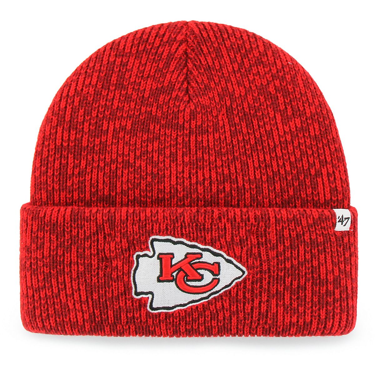 '47 Kansas City Chiefs Brain Freeze Cuff Knit Hat