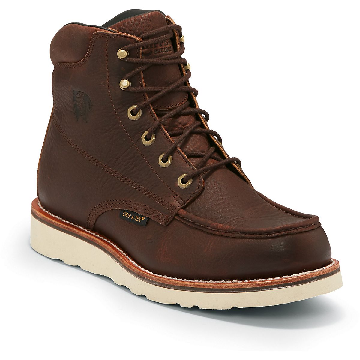Chippewa Boots Men's 6 in Waterproof Mocc Toe Boots Academy