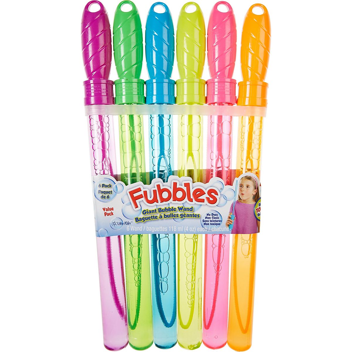 Fubbles 4 oz Bubble Wands 6-Pack | Academy