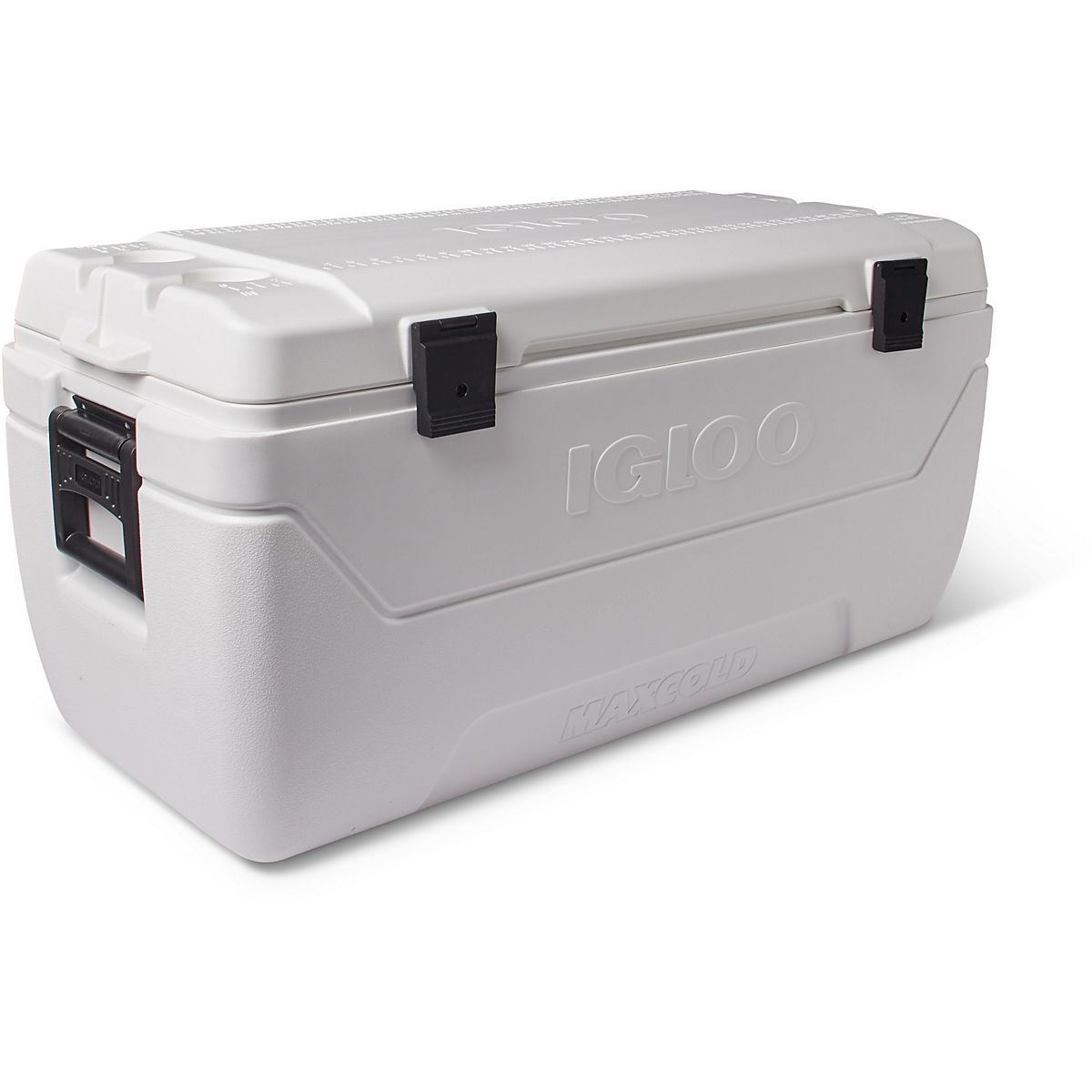 Igloo Maxcold Ash Gray/Aegean Sea Wheeled Insulated Chest Cooler in the  Portable Coolers department at