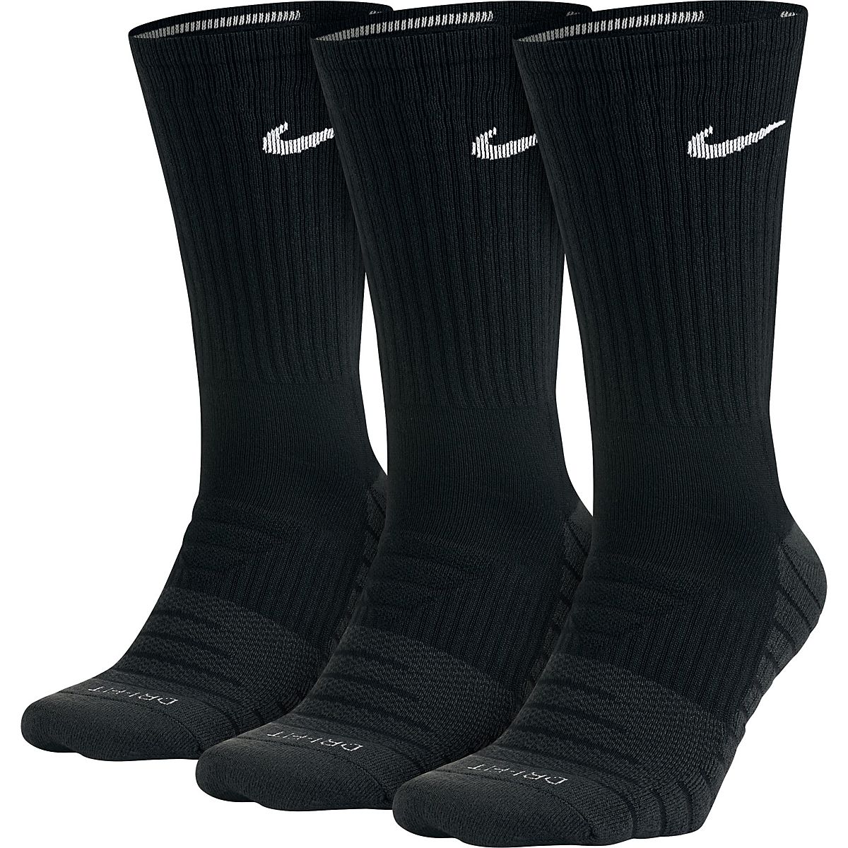 Nike Max Cushion Training Crew Socks 3 Pack Academy