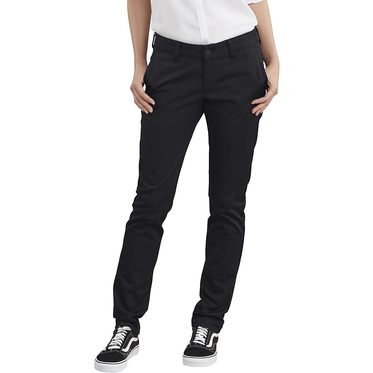 Dickies Women's Straight Fit Stretch Twill Pants Academy