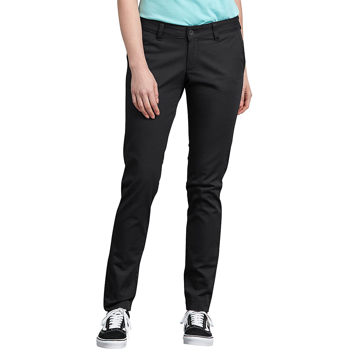 Dickies Women's Stretch Twill Plus Size Pants Academy