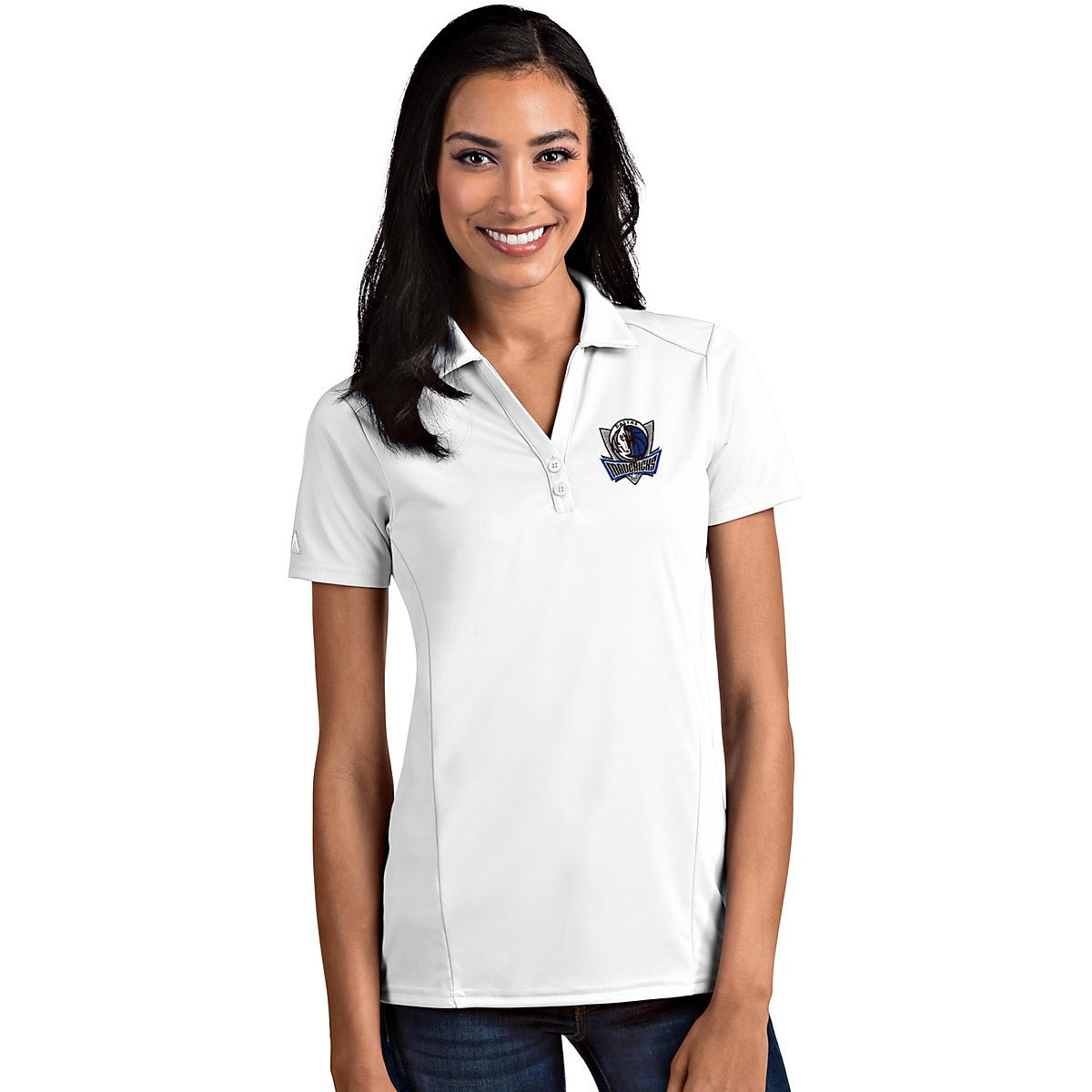 Antigua Women's Dallas Mavericks Tribute Polo Shirt | Academy