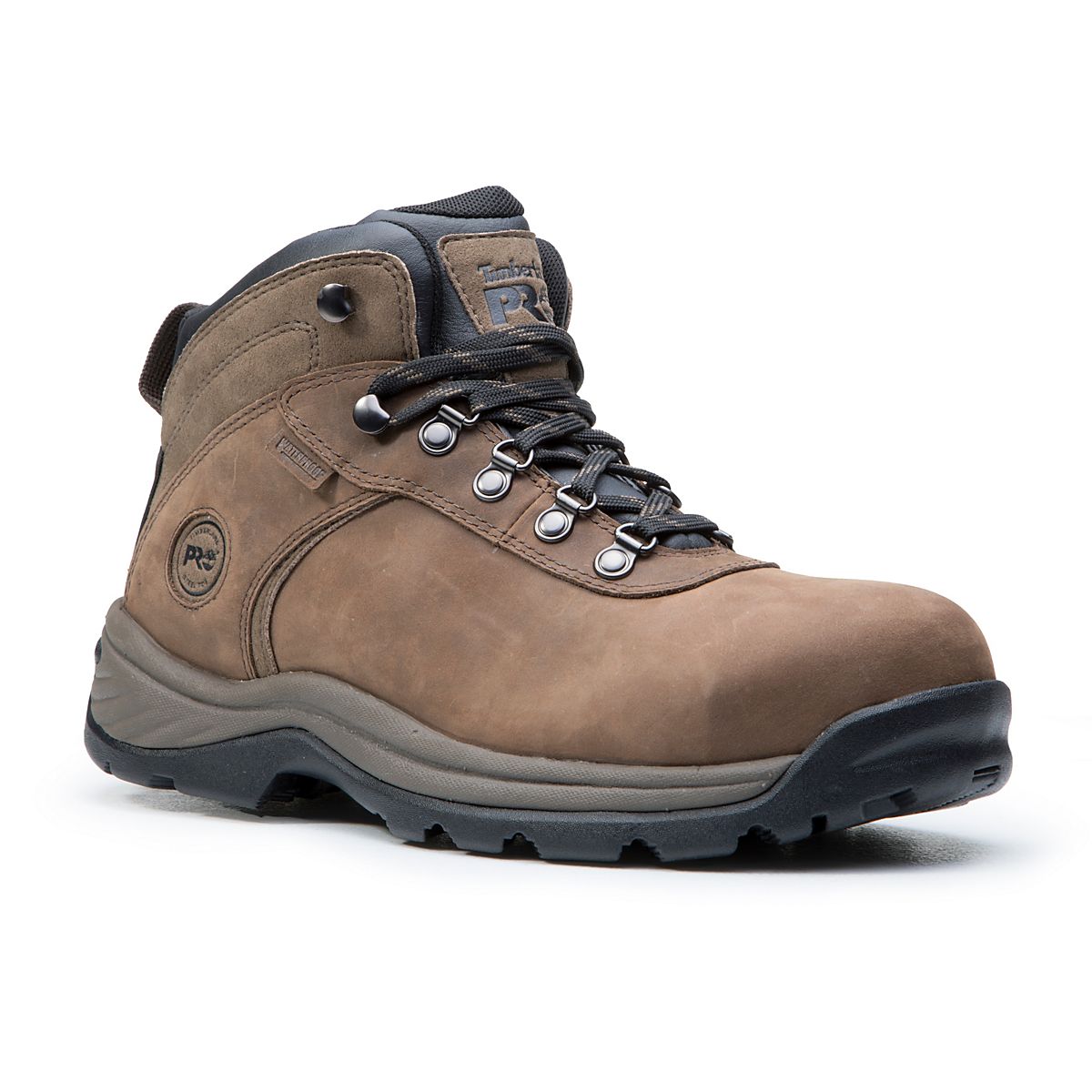 Timberland Men's Flume Pro SR Steel Toe Lace Up Work Boots | Academy