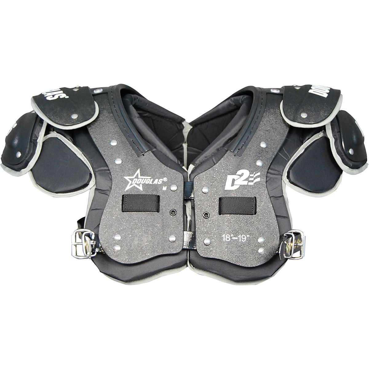 Douglas Men's D2 Q22 Shoulder Pads Free Shipping at Academy