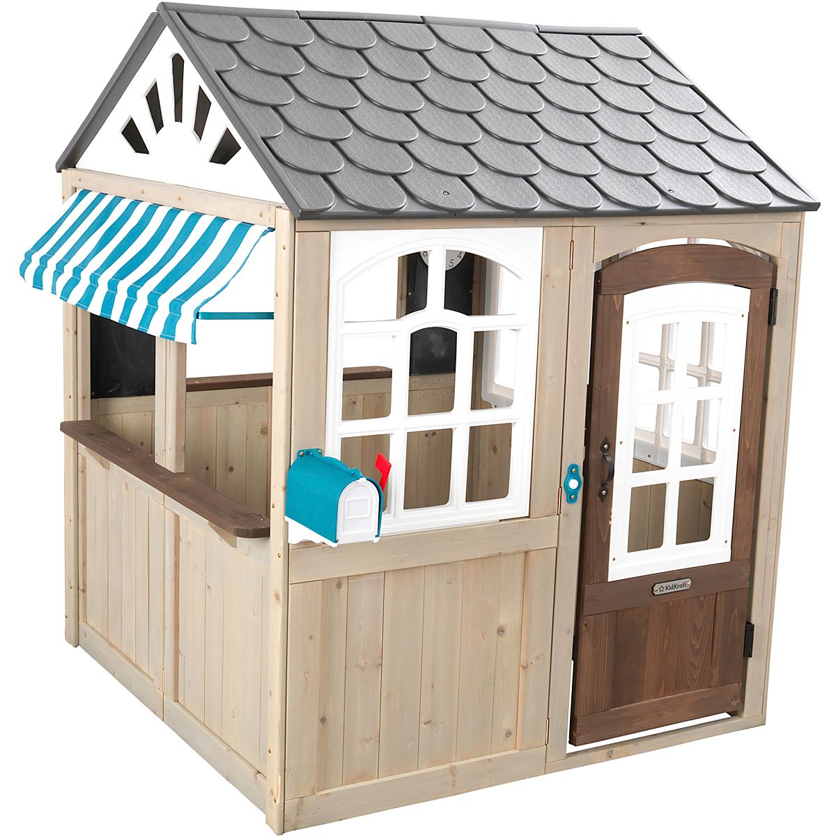 KidKraft Hillcrest Outdoor Play House Academy