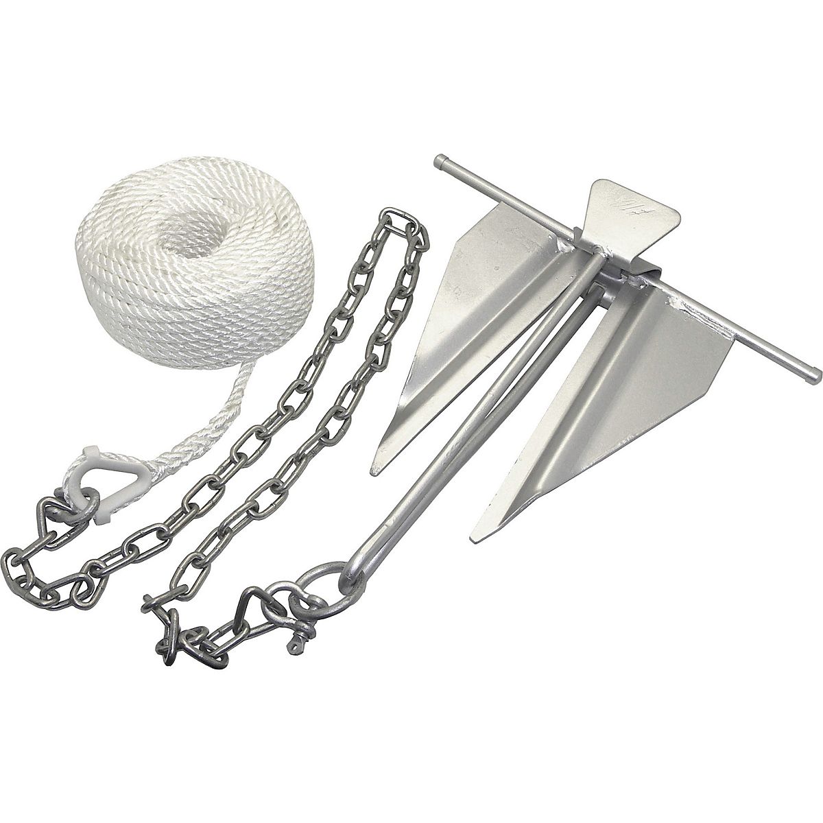 Shoreline Marine 7 Slip Ring Anchor Kit Academy