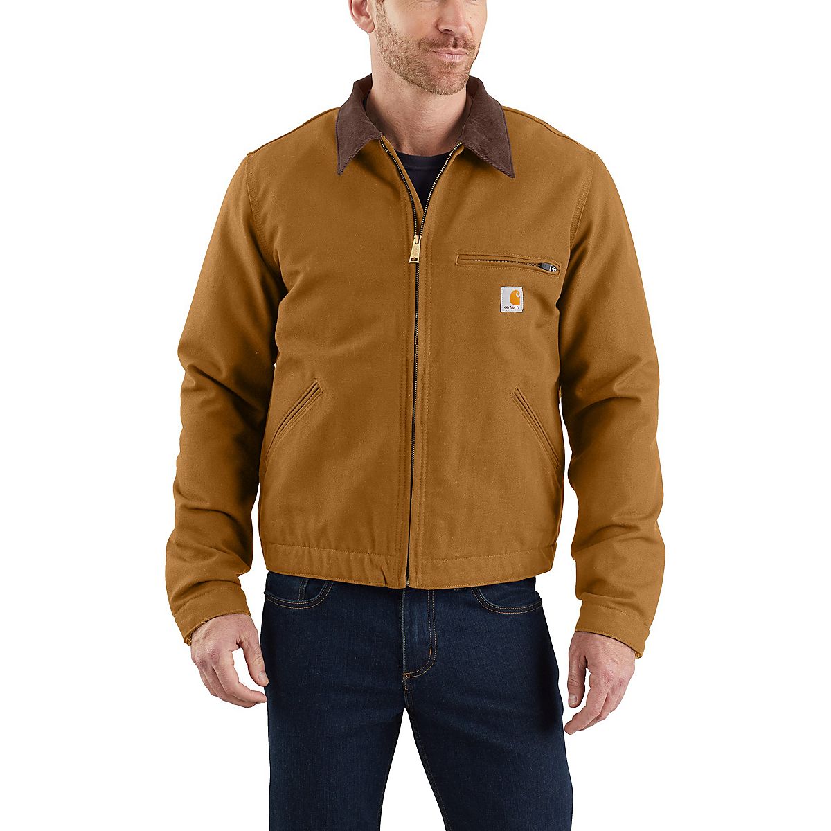 Carhartt Men s Duck Detroit Work Jacket Academy