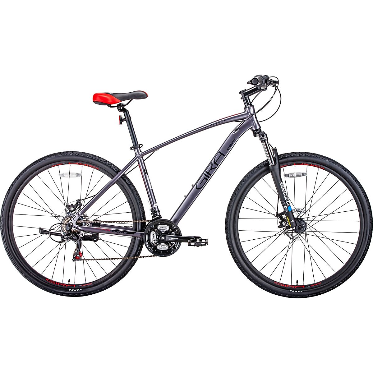 Ozone 500 Men s Gira Paseo 700c 21 Speed Hybrid Bike Academy