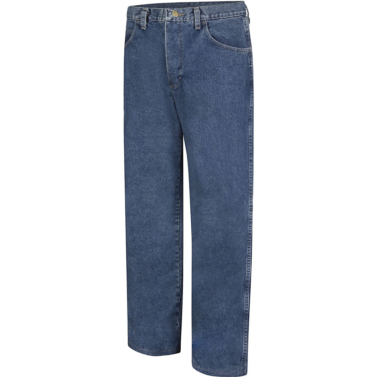 Bulwark Men's FR Stonewashed Jeans Free Shipping at Academy