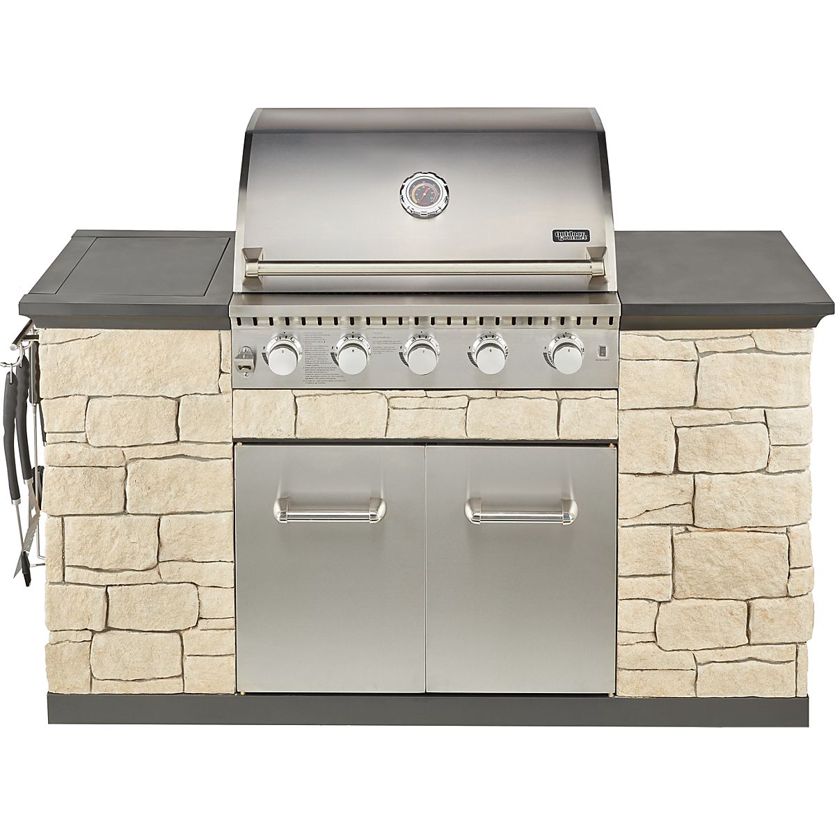 5-Burner Gas Grill, Modular Outdoor Kitchen, Medallion Series™