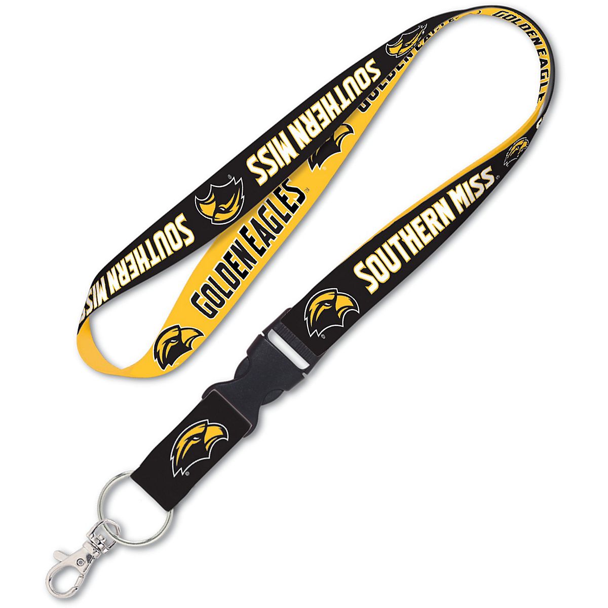 WinCraft University of Southern Mississippi Lanyard with Detachable ...