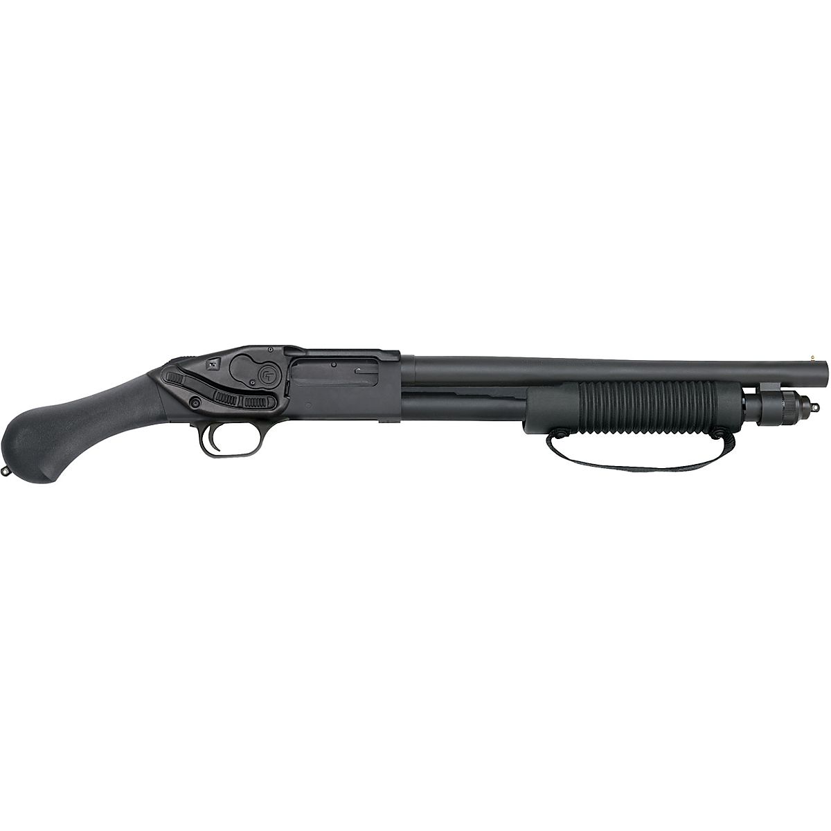 Mossberg 590 Shockwave 12 Gauge Pump-Action Shotgun with Crimson Trace Laser Saddle