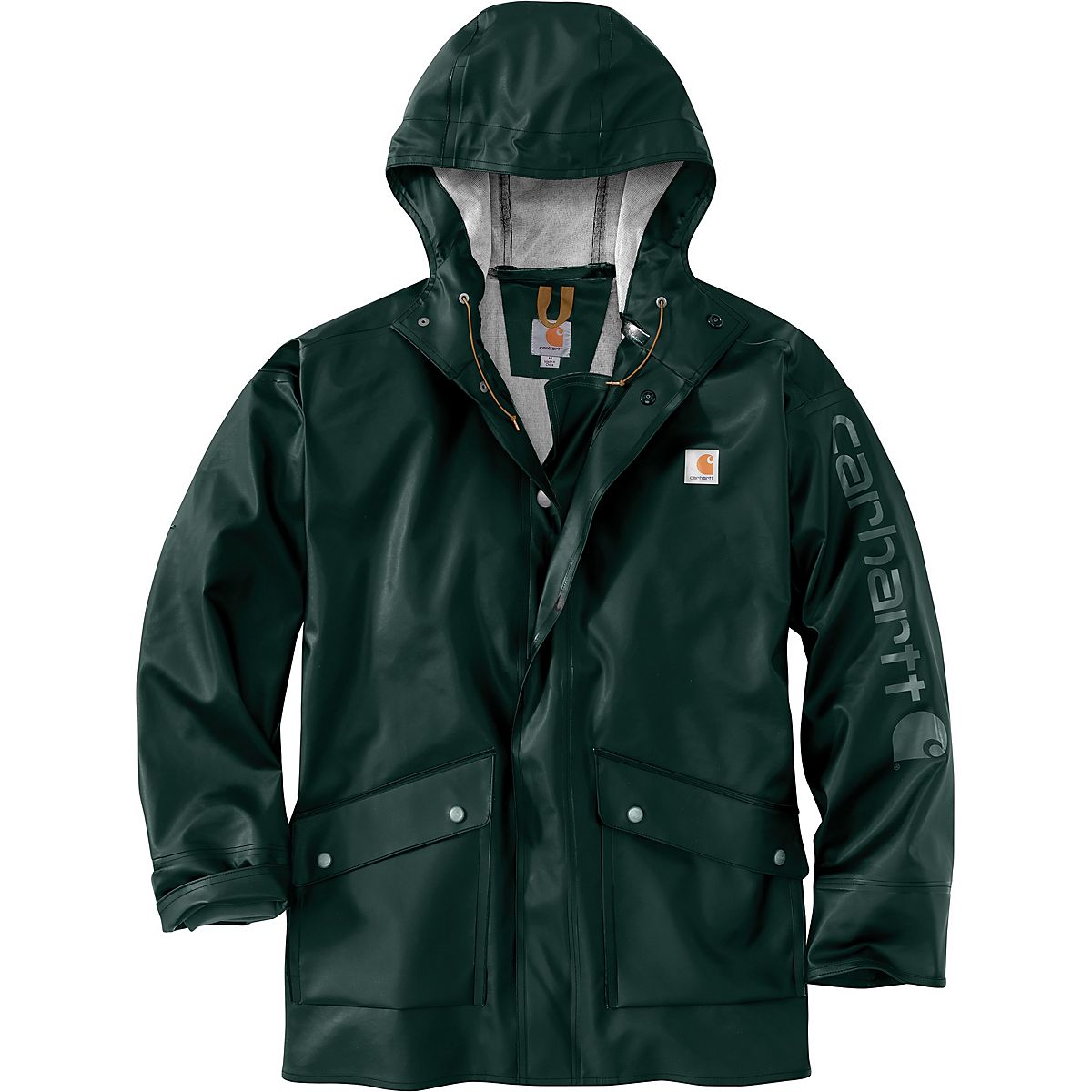 Carhartt Men's Midweight Waterproof Rainstorm Jacket Academy