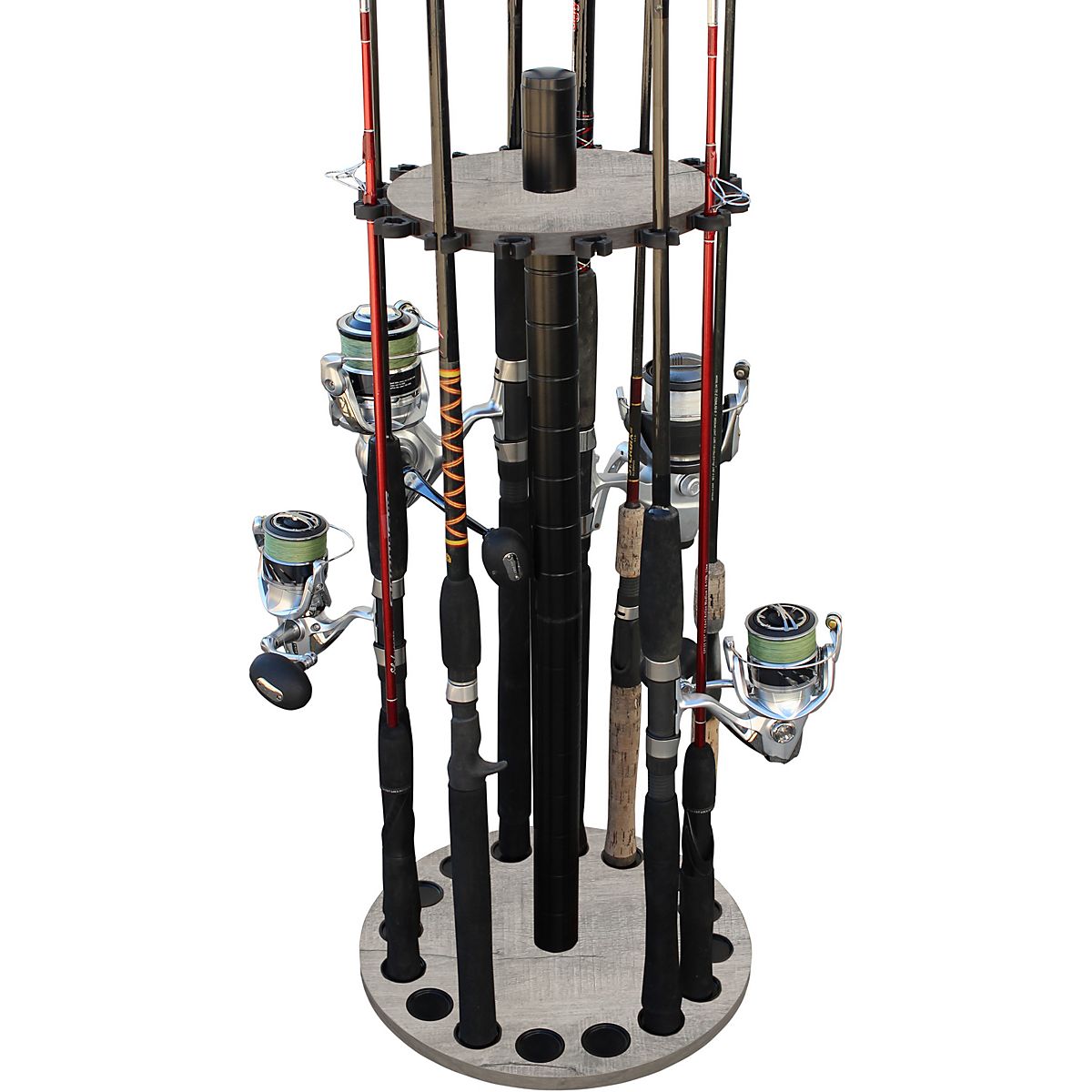 Rush Creek Barn Wood 16-Rod Floor Storage Rack | Academy