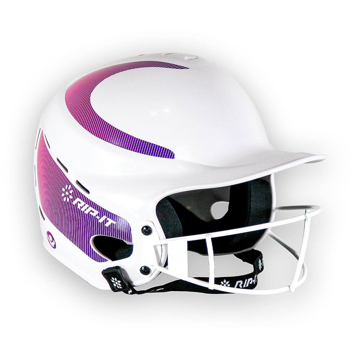 RIPIT Women's Vision Pinstripe Softball Batting Helmet Academy