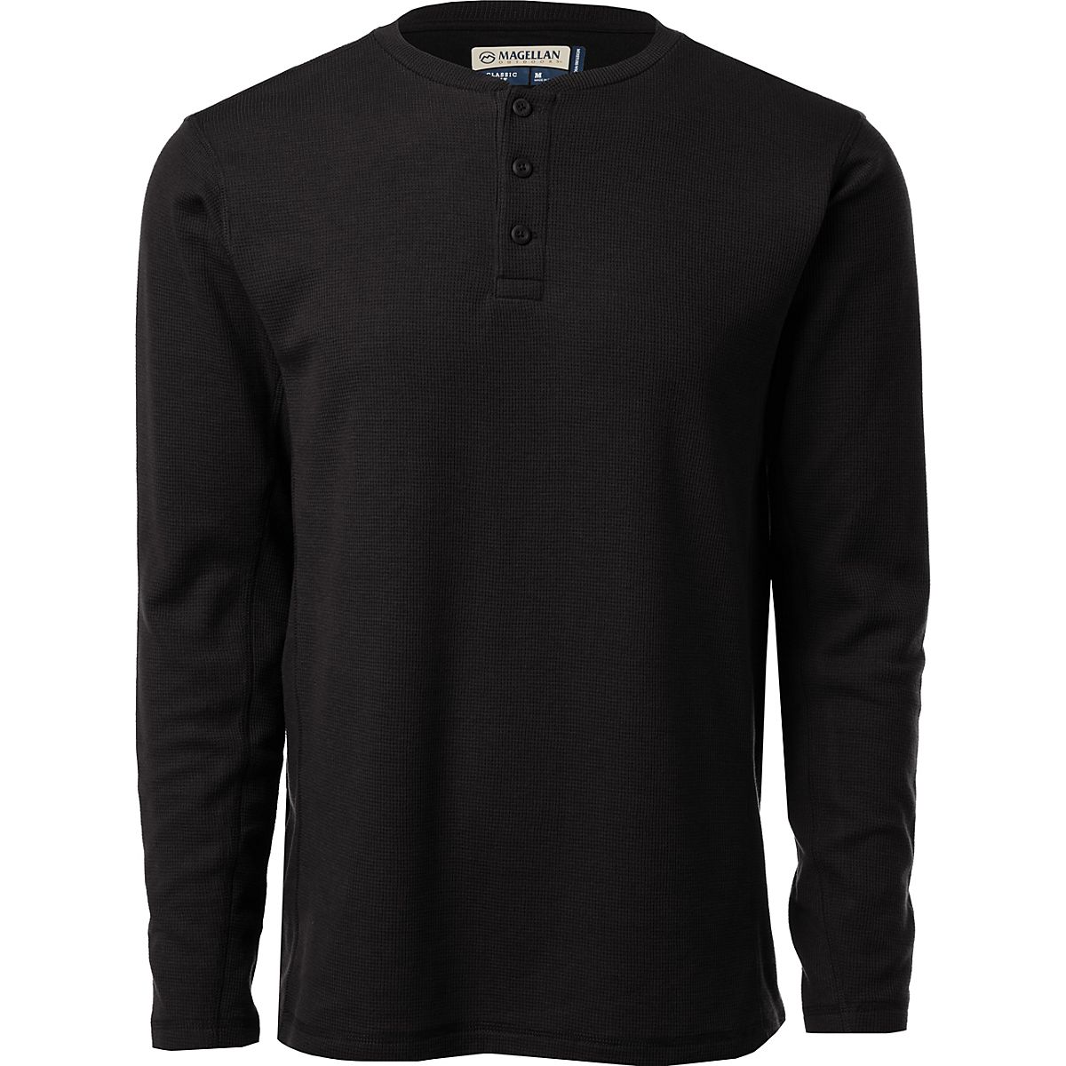 Magellan Outdoors Men's Base Camp Thermal Long Sleeve Henley Shirt