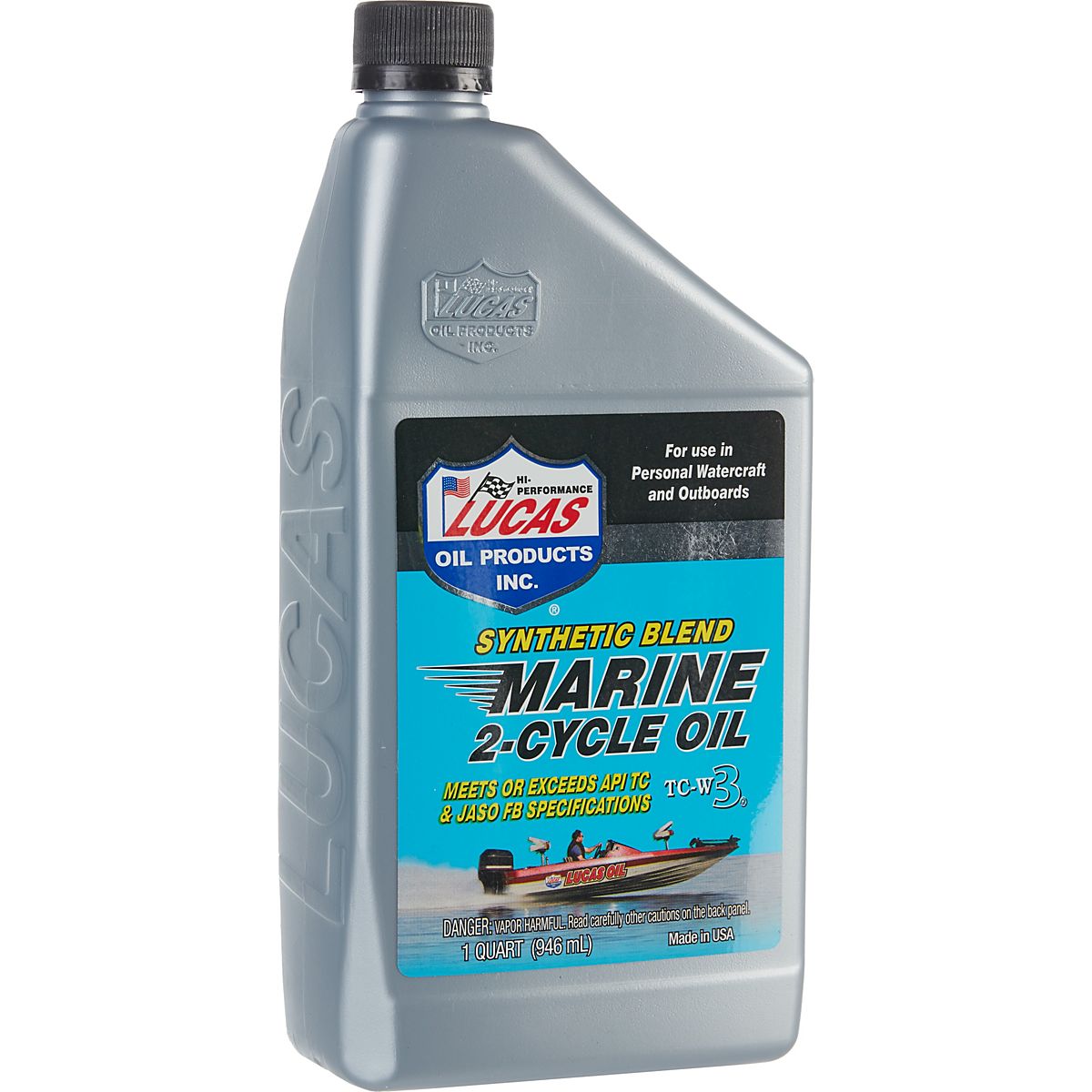 Lucas Oil Synthetic Blend 2Cycle Marine Oil Academy